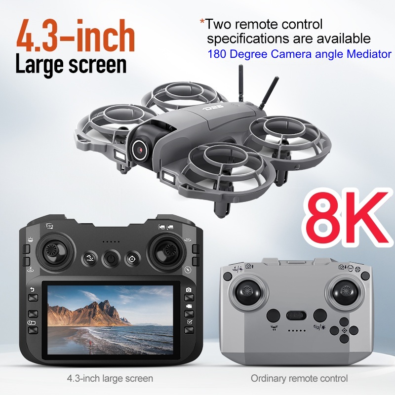 Drone Camera Hd - Large Screen Remote Control RC Drone