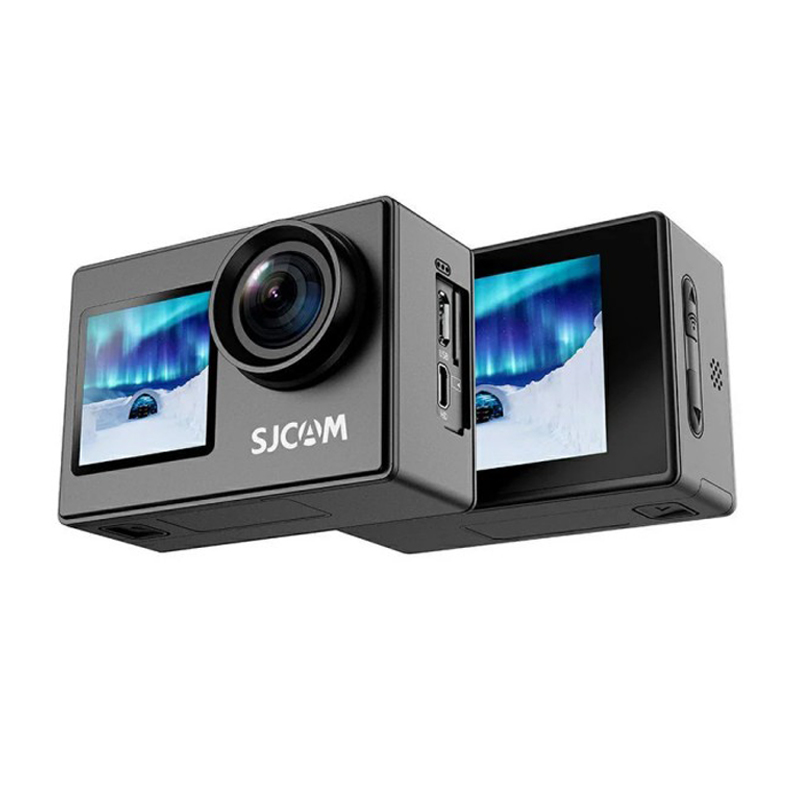 Drone Camera Action - Dual Screen-SJ4000 SJCAM Helmet Camera Dual