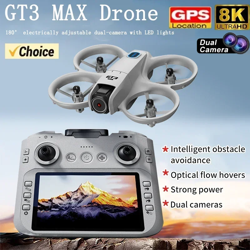 Drone Camera Professional - 2026 NEW GT3 Mini With LED