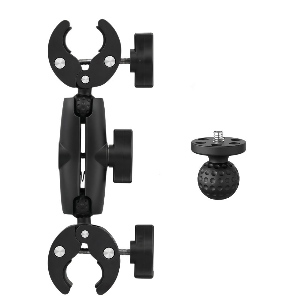 Drone Camera Action - Double Clip Crab Super Clamp Camera