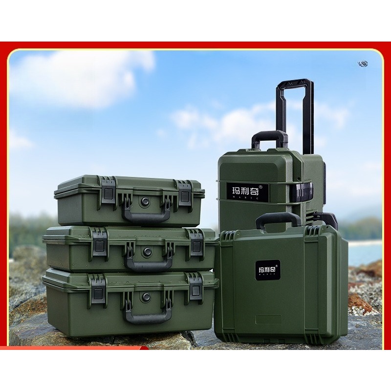 Drone Camera Case - Military Green Large Equipment Protective Case
