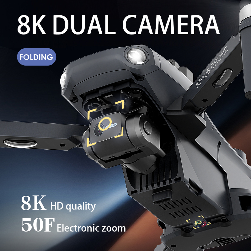 2022 NEW KF106 Max Drone 8K Pr - Drone Camera Wide Angle review and price
