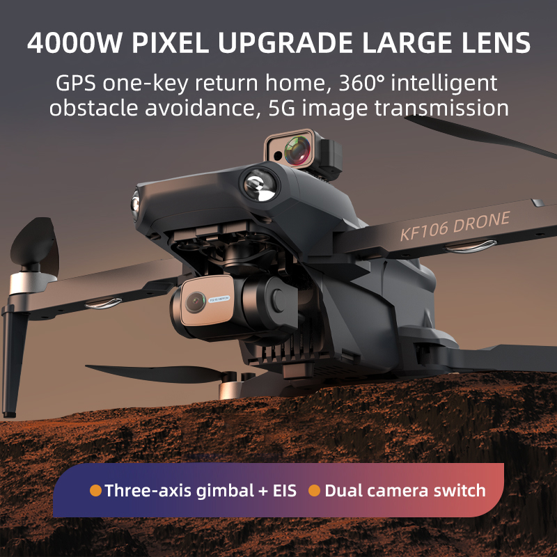 2022 NEW KF106 Max Drone 8K Pr - Drone Camera Wide Angle review and price