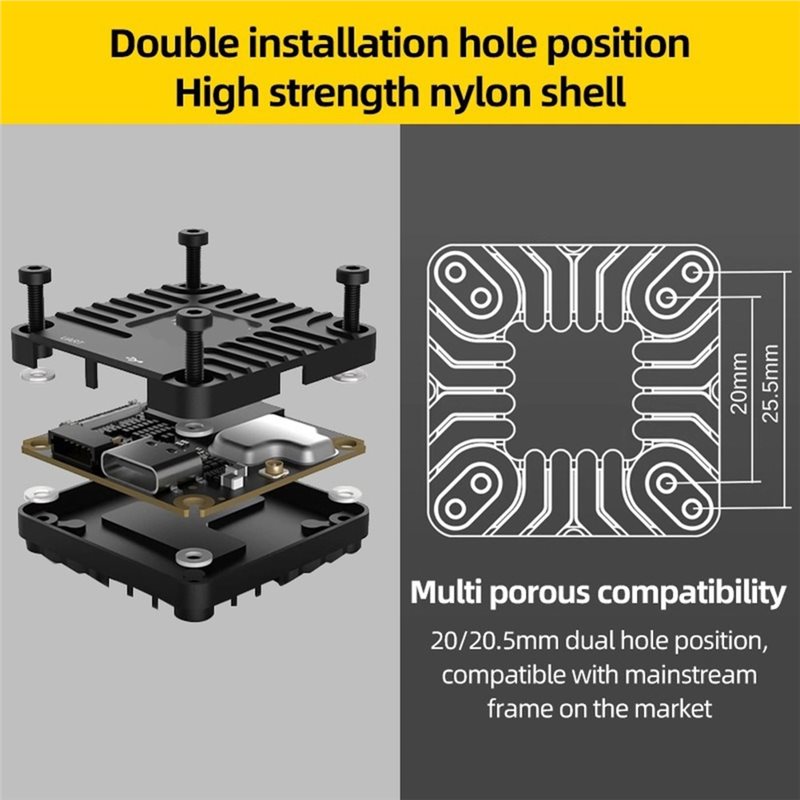 Heatsink Aluminum Parts Wide-A - Drone Camera Case review and price