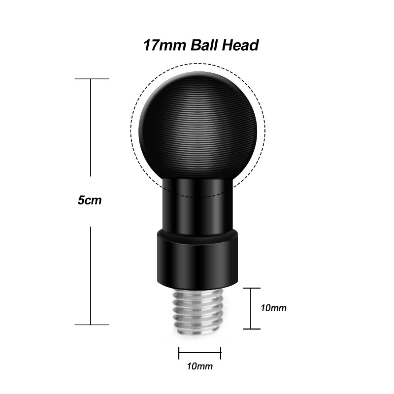 Aluminum 17mm Ball Head Adapte - Drone Camera Action review and price