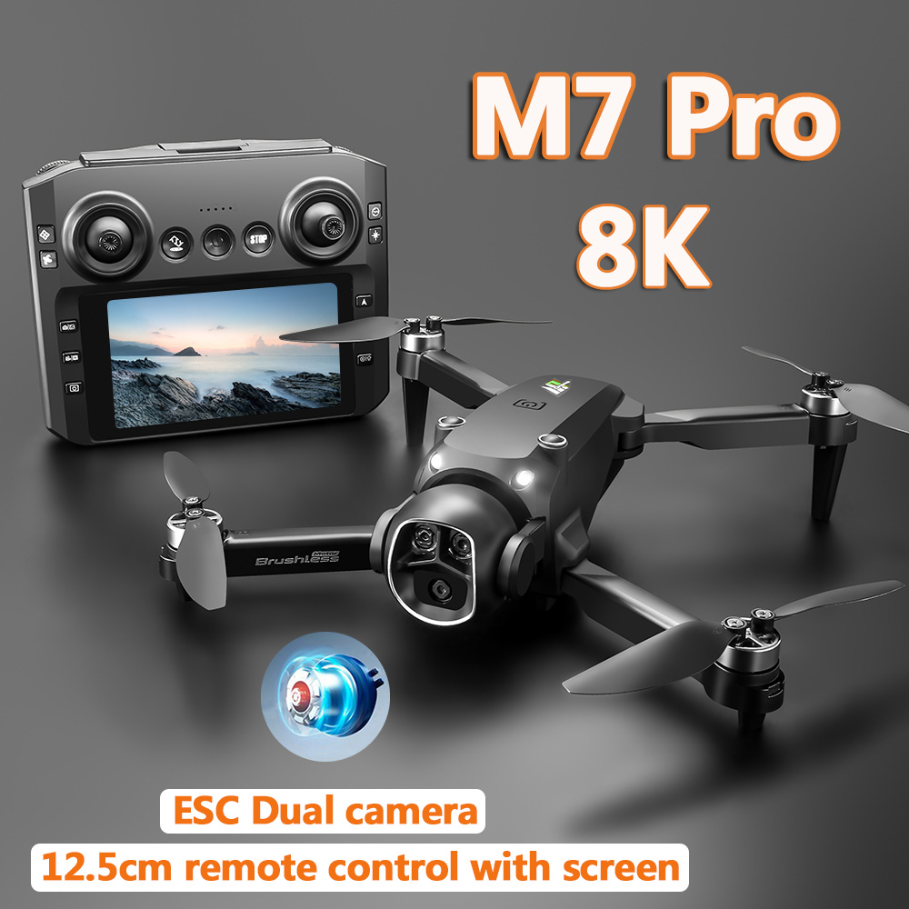 M7 Drone Brushless Motor 8K wi - Drone Camera With Gimbal review and price