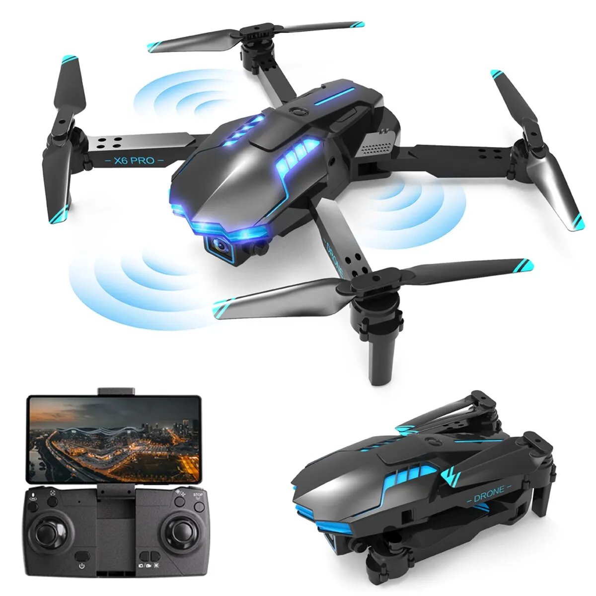 KBDFA X6 PRO Drone With Camera - Drone Camera Night Vision review and price