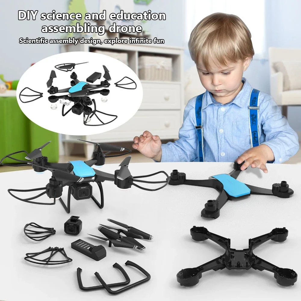 JJRC H108 DIY Teaching Assembl - Drone Camera 4K review and price