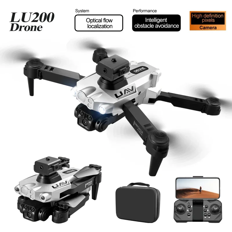 LU200 8K GPS Drone Triple Came - Drone Camera Mount review and price