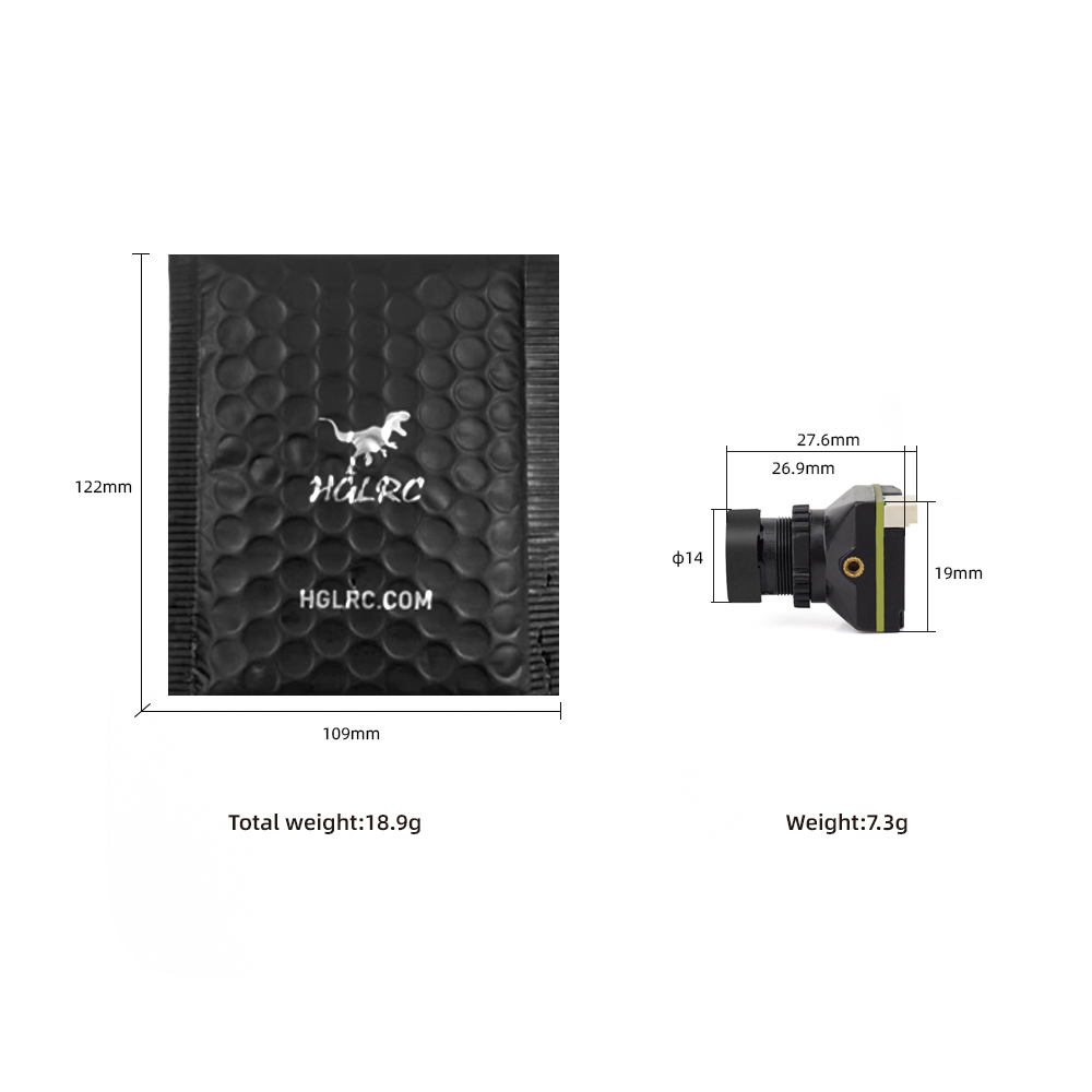 HGLRC L1 FPV Camera 1200TVL HD - Drone Camera Wide Angle review and price