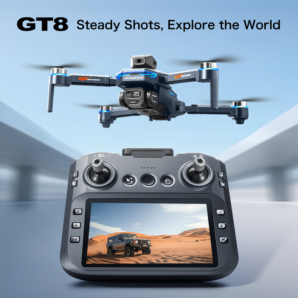 GT8 Obstacle Avoidance Aerial  - Drone Camera Mount review and price